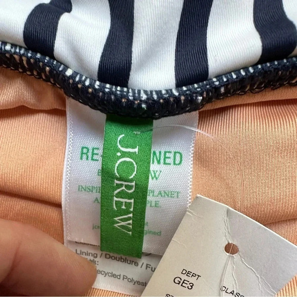 J. Crew Re-Imagined Women's Heritage Swim Skirt in Classic Stripe Size 3X NWT - Picture 5 of 9